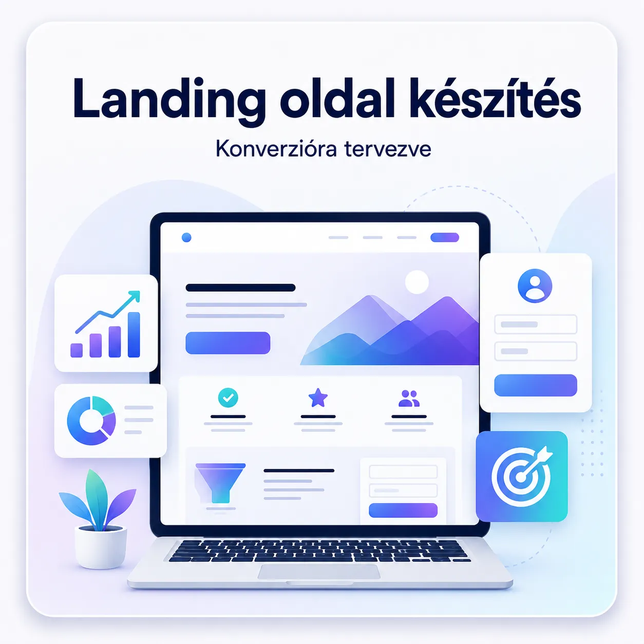 Landing oldal készítés 2026
